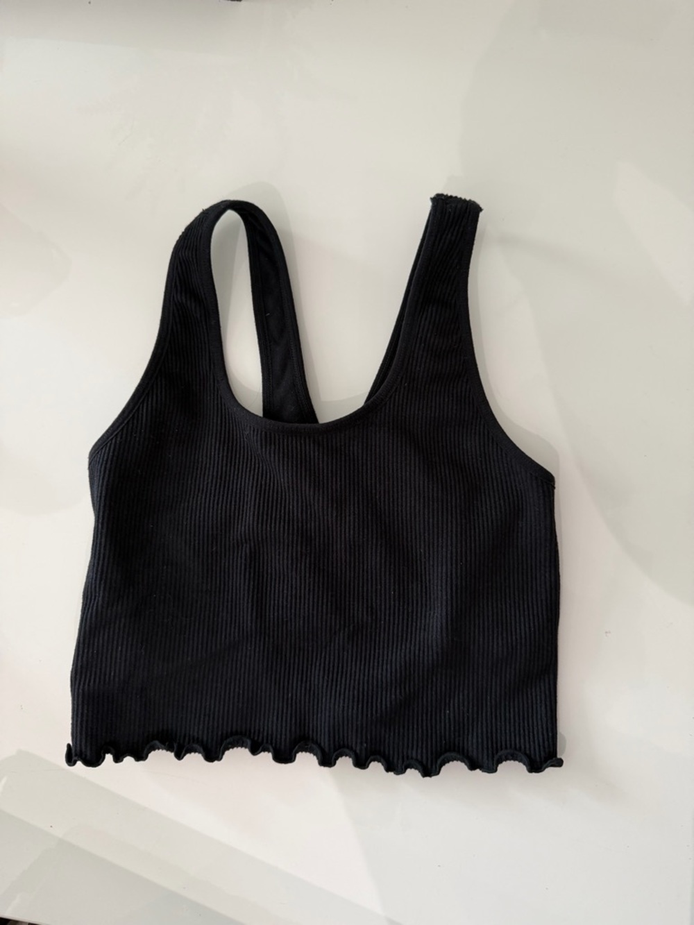 Spiritual Gangster Amor Crop Tank - Black / XS/S - Picture 5 of 5